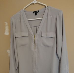 Express Chelsea Shirt - Light Gray